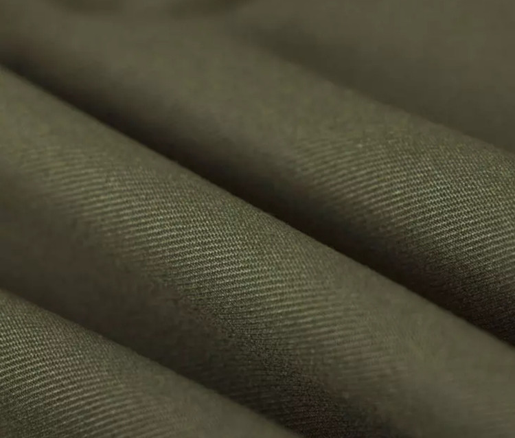 پارچه نخی کج راه سبز ارتشی